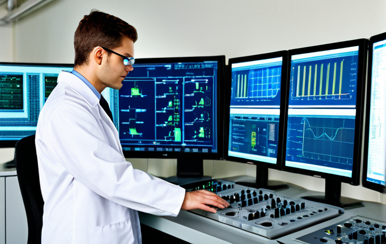 Nuclear Engineer in a Modern Control Room**
"A professional nuclear engineer, fully clothed in a clean lab coat and safety glasses, standing in a modern nuclear power plant control room. Multiple monitors display reactor data and schematics. Safe for work, appropriate content, professional environment, perfect anatomy, correct proportions, natural pose, well-formed hands, proper finger count, natural body proportions, fully clothed, professional. High-resolution, detailed, realistic."
**
